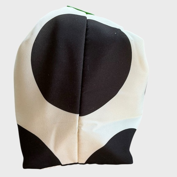 Kate Spade Everything Puffy Medium Cosmetic Case Bag with Green Accents - Picture 5 of 7